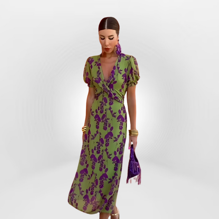 Basia | Vestido floral sencillo