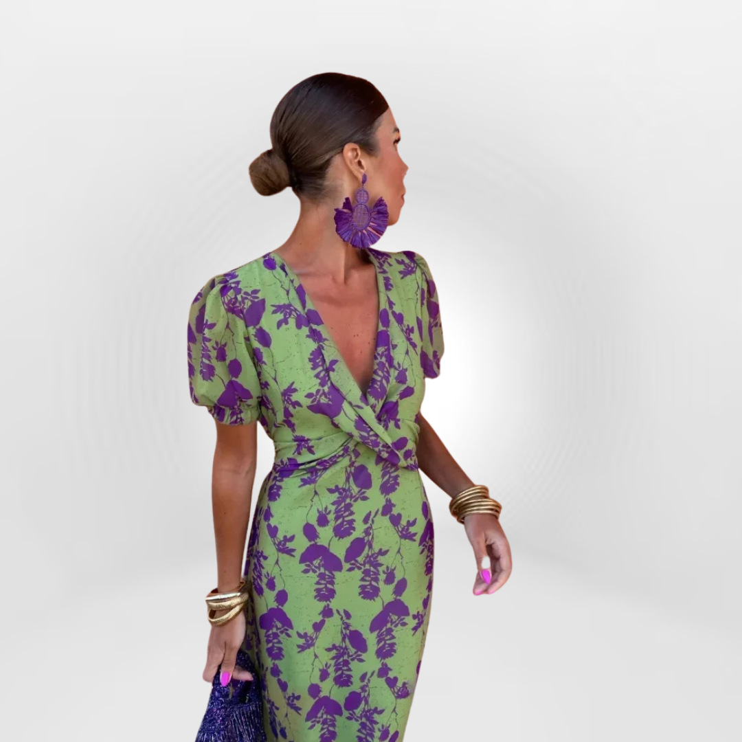 Basia | Vestido floral sencillo