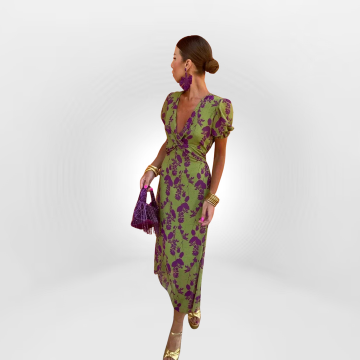 Basia | Vestido floral sencillo